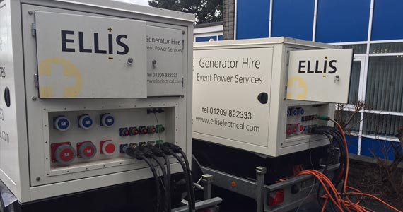 Ellis Event hire Emergency Power